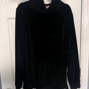 Oversized Velour men’s hoodie
